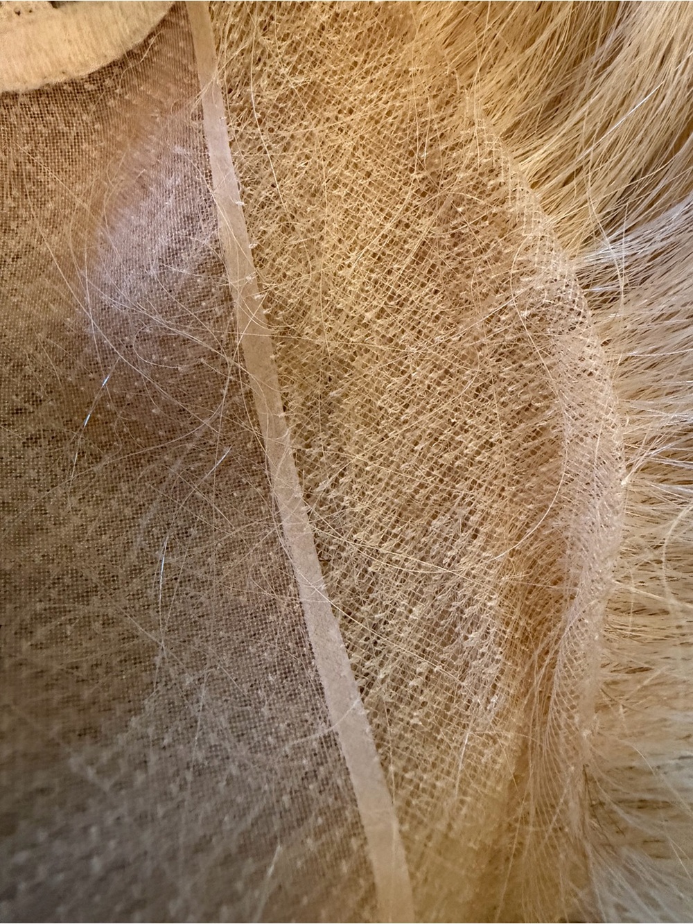 Jon Renau Elizabeth luxury blonde synthetic hair wig 13” length  Pre-loved - Picture 11 of 11